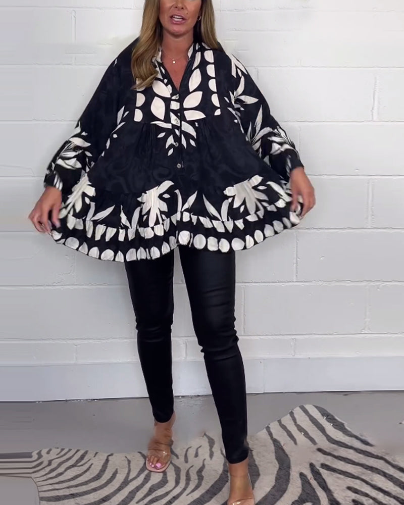 Chloe | Longsleeve floral blouse