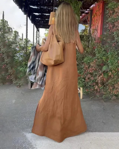 Chloe | Floating linen dress