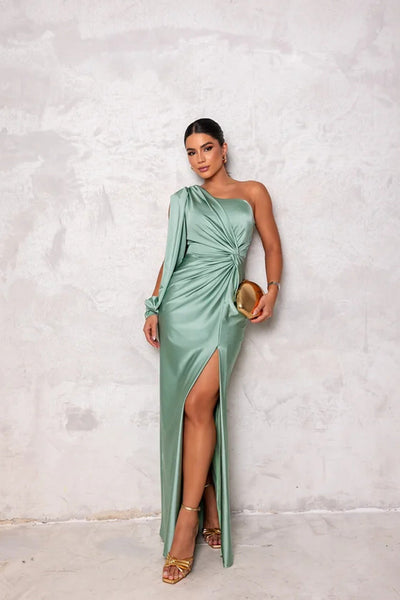 Chloe | Satin dress