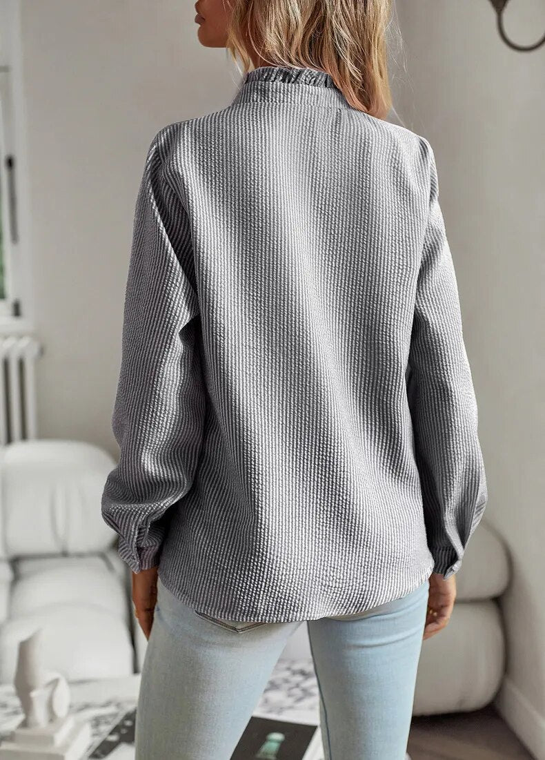 Chloe | Blouse with ruffles