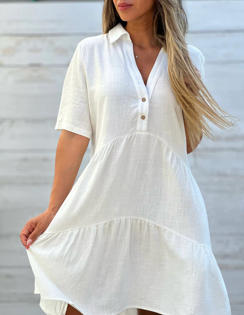 Chloe | Casual linen summer dress
