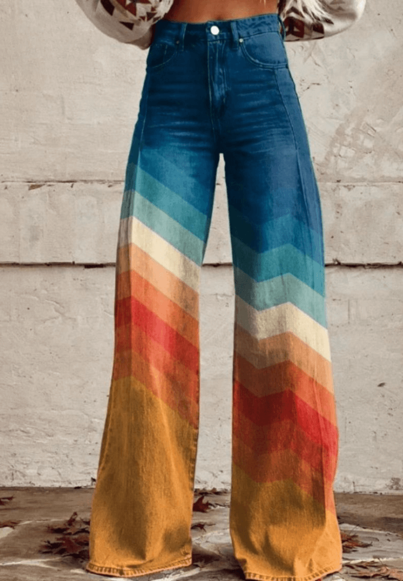 Chloe | Flared vintage jeans