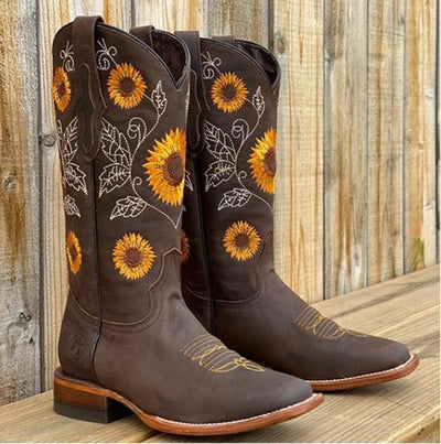 Chloe | Floral boots