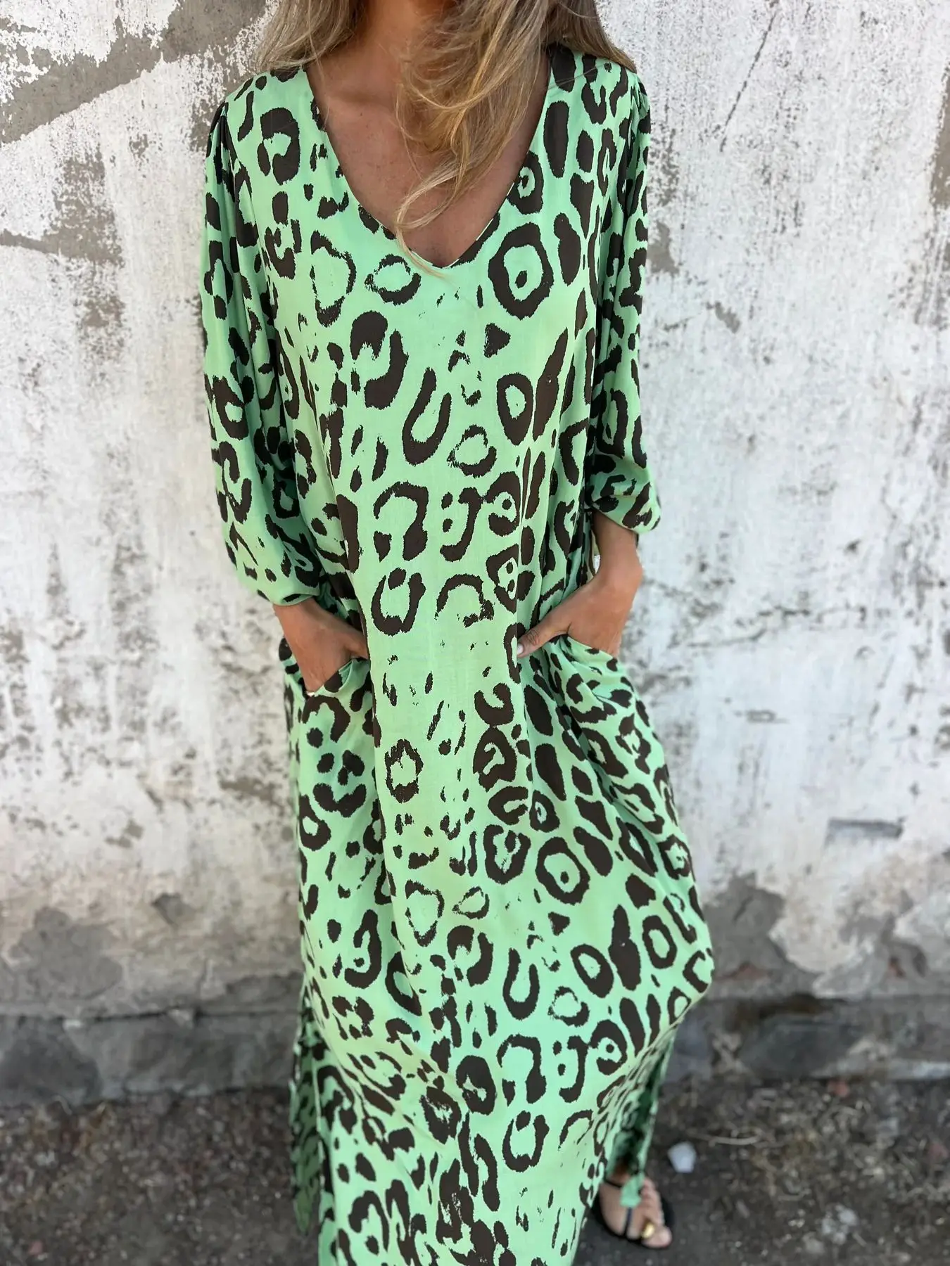 Chloe | Summer dress with leopard print