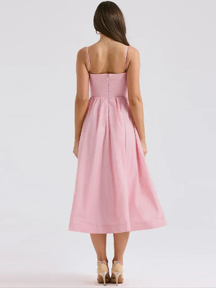Chloe | Dress with spaghetti straps