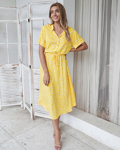 Chloe | Shirt-style summer dress