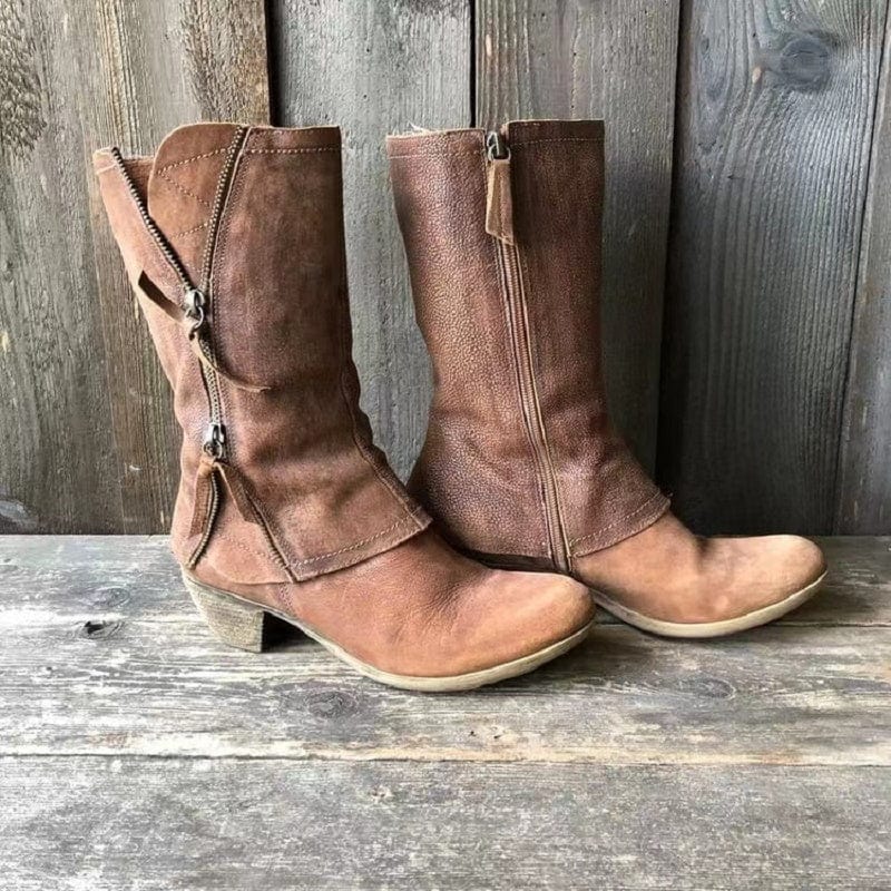 Chloe | Rust boots