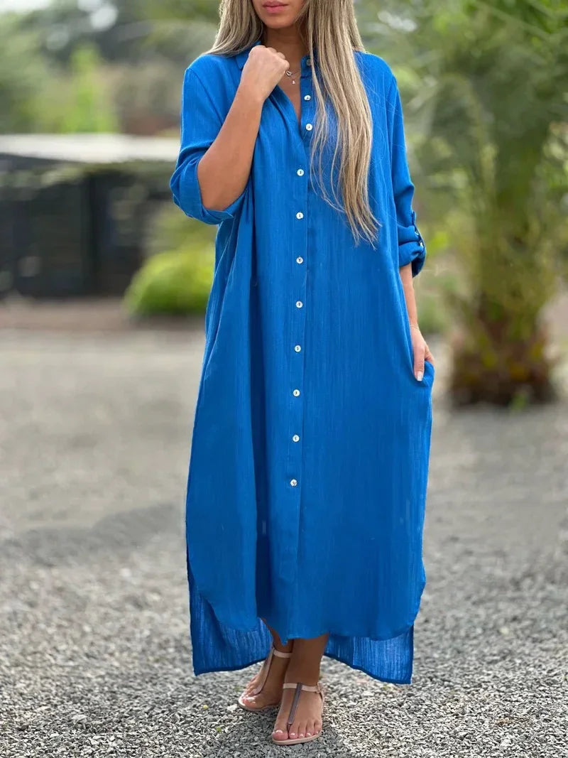 Chloe | Stylish everyday shirt dress
