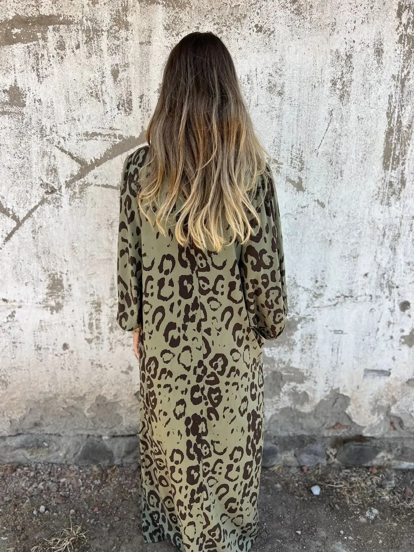 Chloe | Summer dress with leopard print