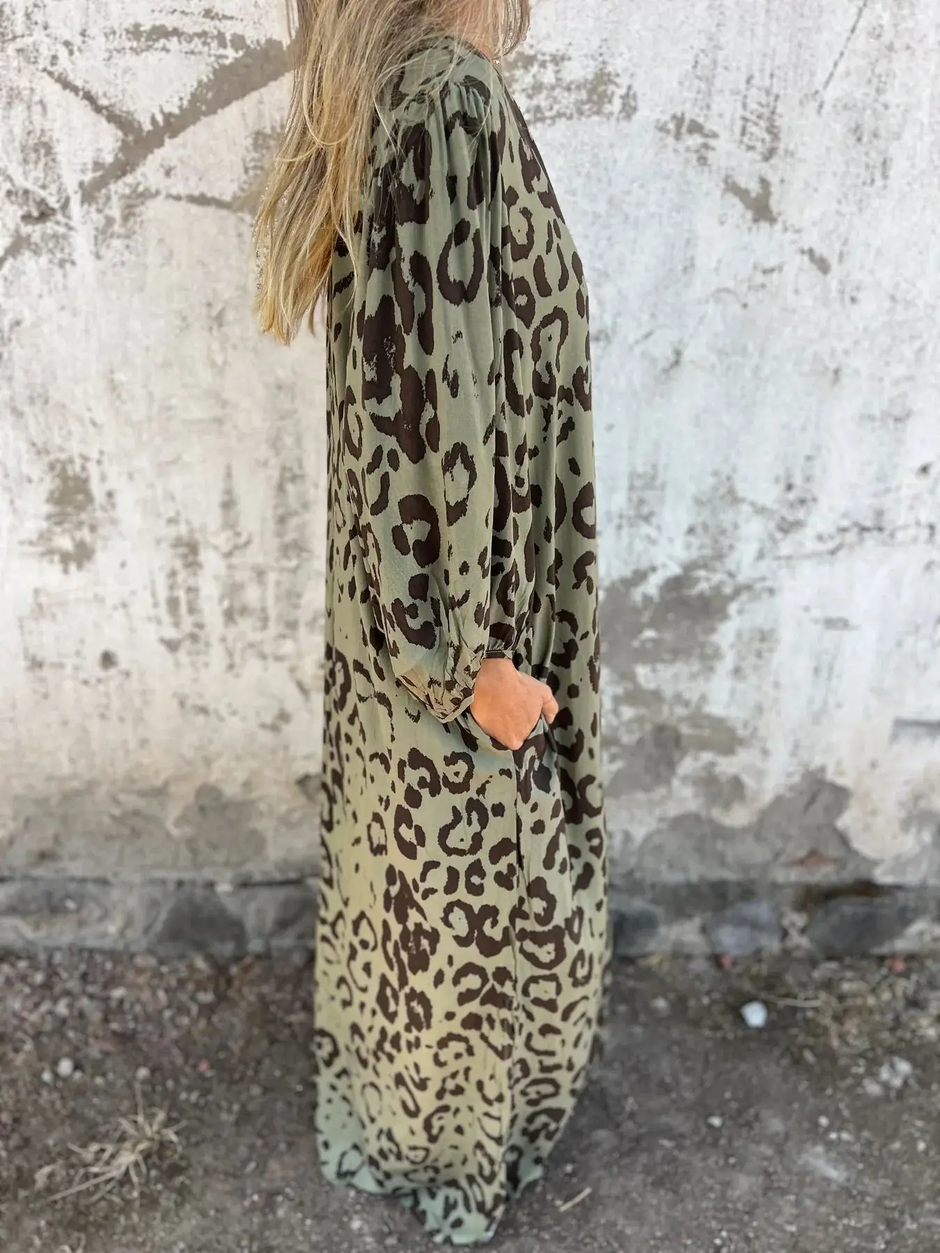 Chloe | Summer dress with leopard print