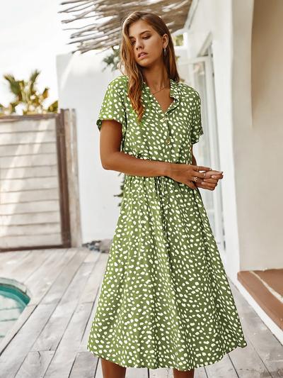 Chloe | Shirt-style summer dress