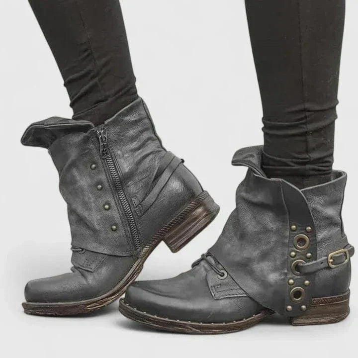 Chloe | Rivet Boots