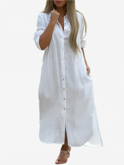 Chloe | Stylish everyday shirt dress