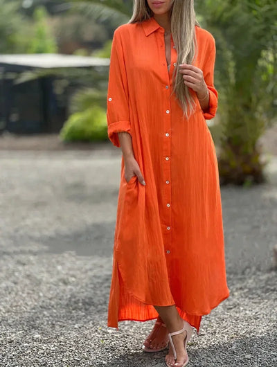 Chloe | Stylish everyday shirt dress