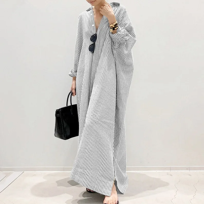 Chloe | Relaxed oversized shirt dress
