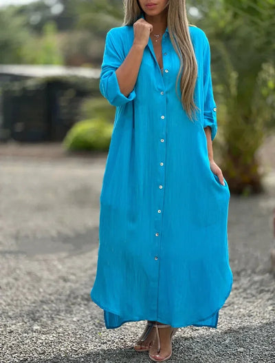 Chloe | Stylish everyday shirt dress