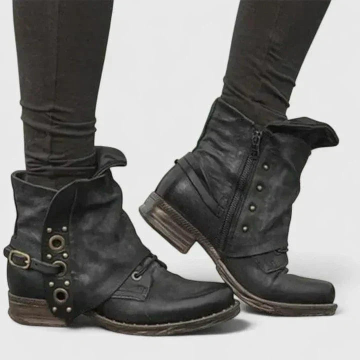 Chloe | Rivet Boots