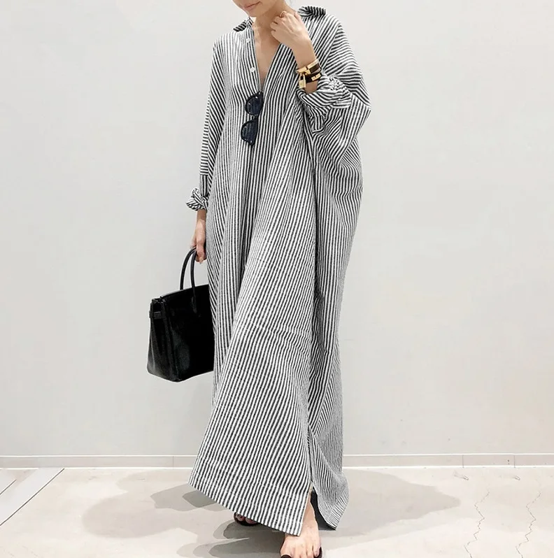 Chloe | Relaxed oversized shirt dress