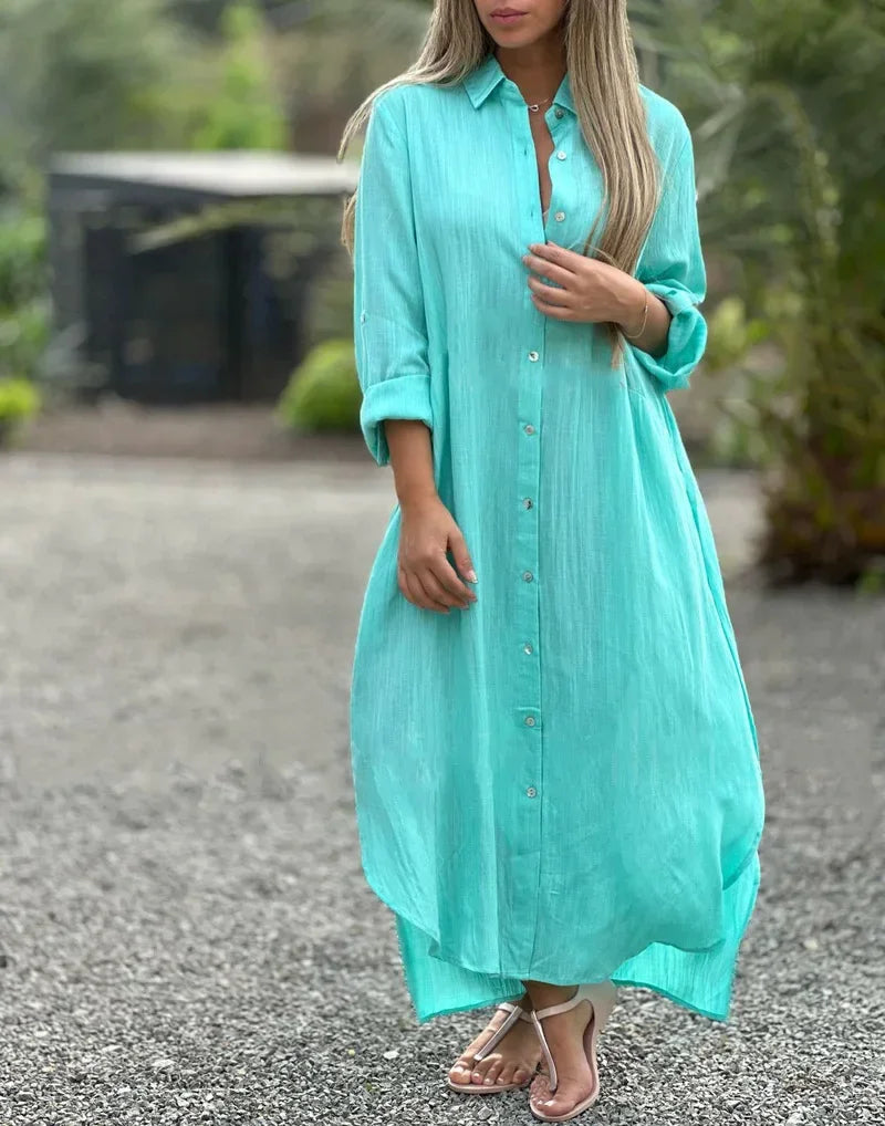 Chloe | Stylish everyday shirt dress
