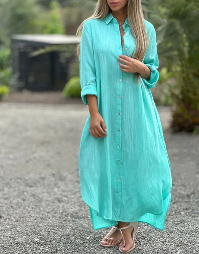 Chloe | Stylish everyday shirt dress