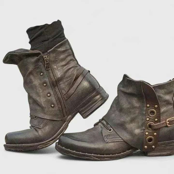 Chloe | Rivet Boots