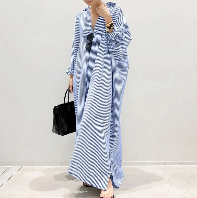 Chloe | Relaxed oversized shirt dress