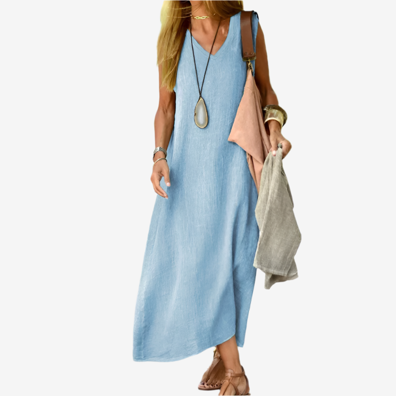 Chloe | Casual linen dress
