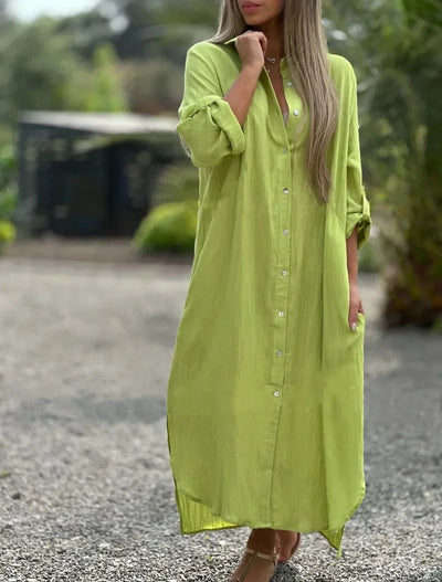 Chloe | Stylish everyday shirt dress