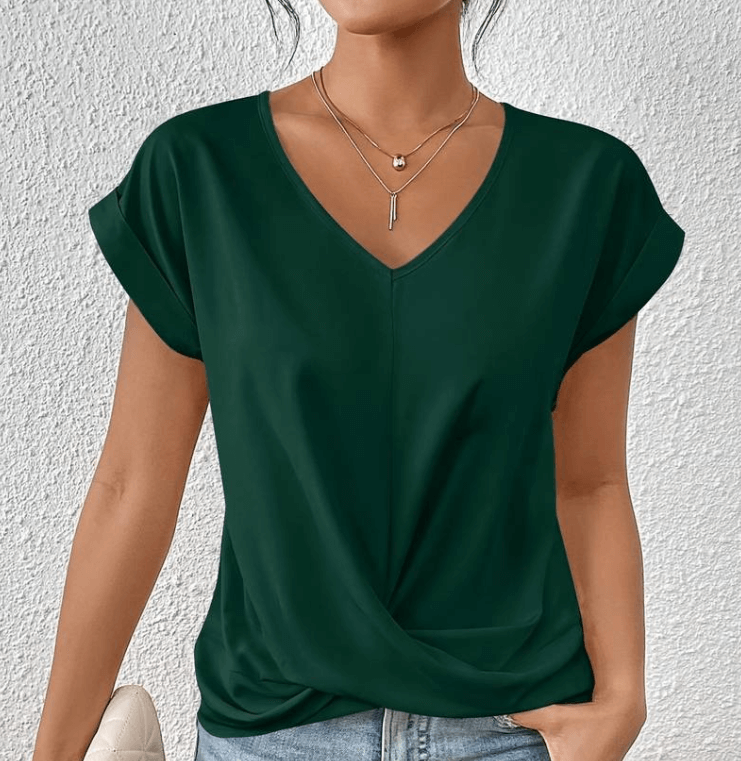 Chloe | Elegant V-neck top