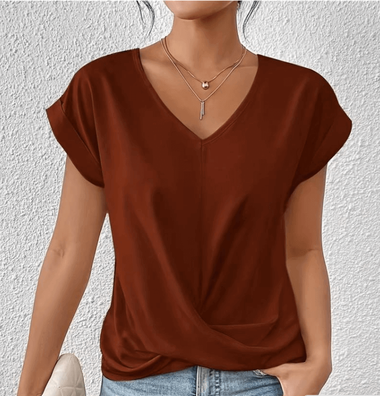 Chloe | Elegant V-neck top