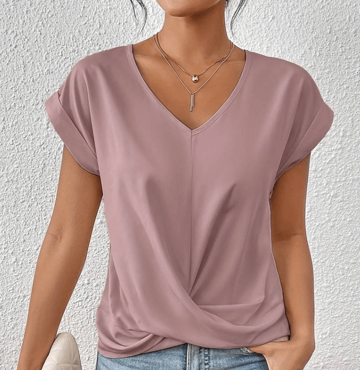 Chloe | Elegant V-neck top