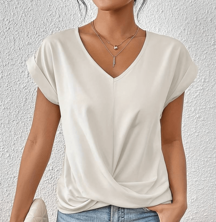 Chloe | Elegant V-neck top