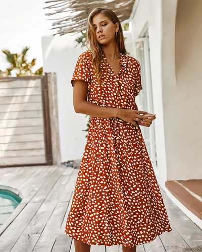 Chloe | Shirt-style summer dress