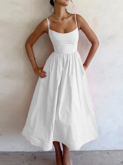 Chloe | Dress with spaghetti straps