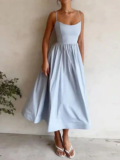Chloe | Dress with spaghetti straps