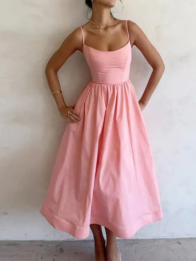Chloe | Dress with spaghetti straps