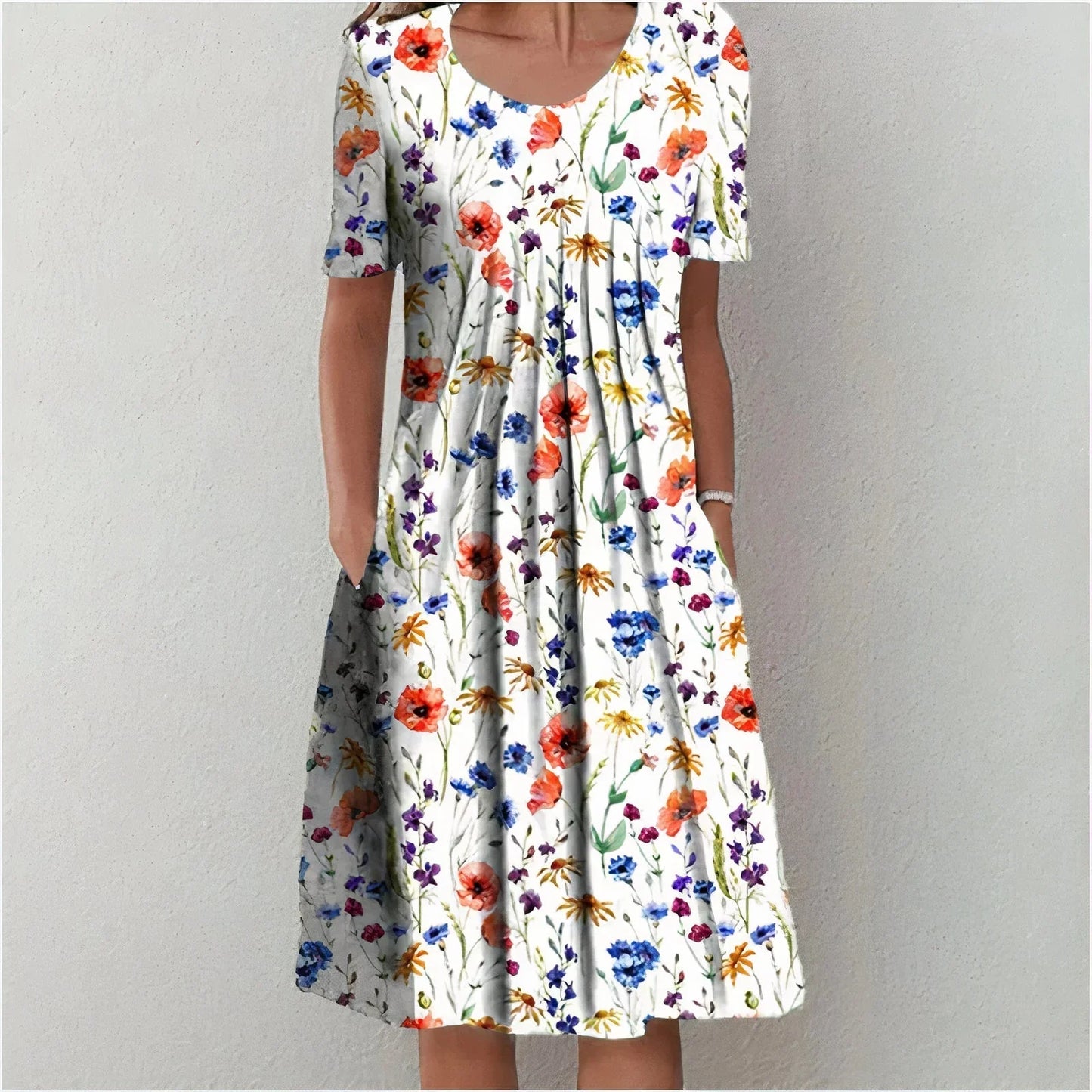 Chloe | Casual trendy floral dress