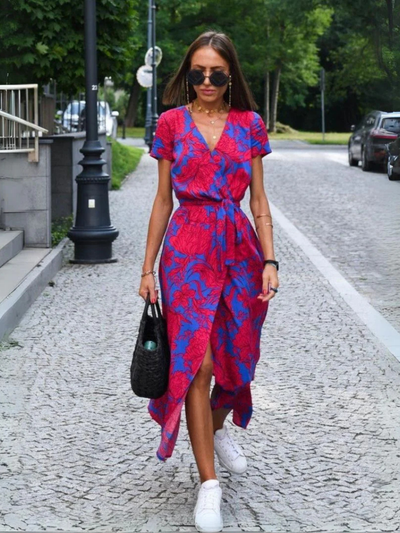 Chloe | Stylish floral summer dress