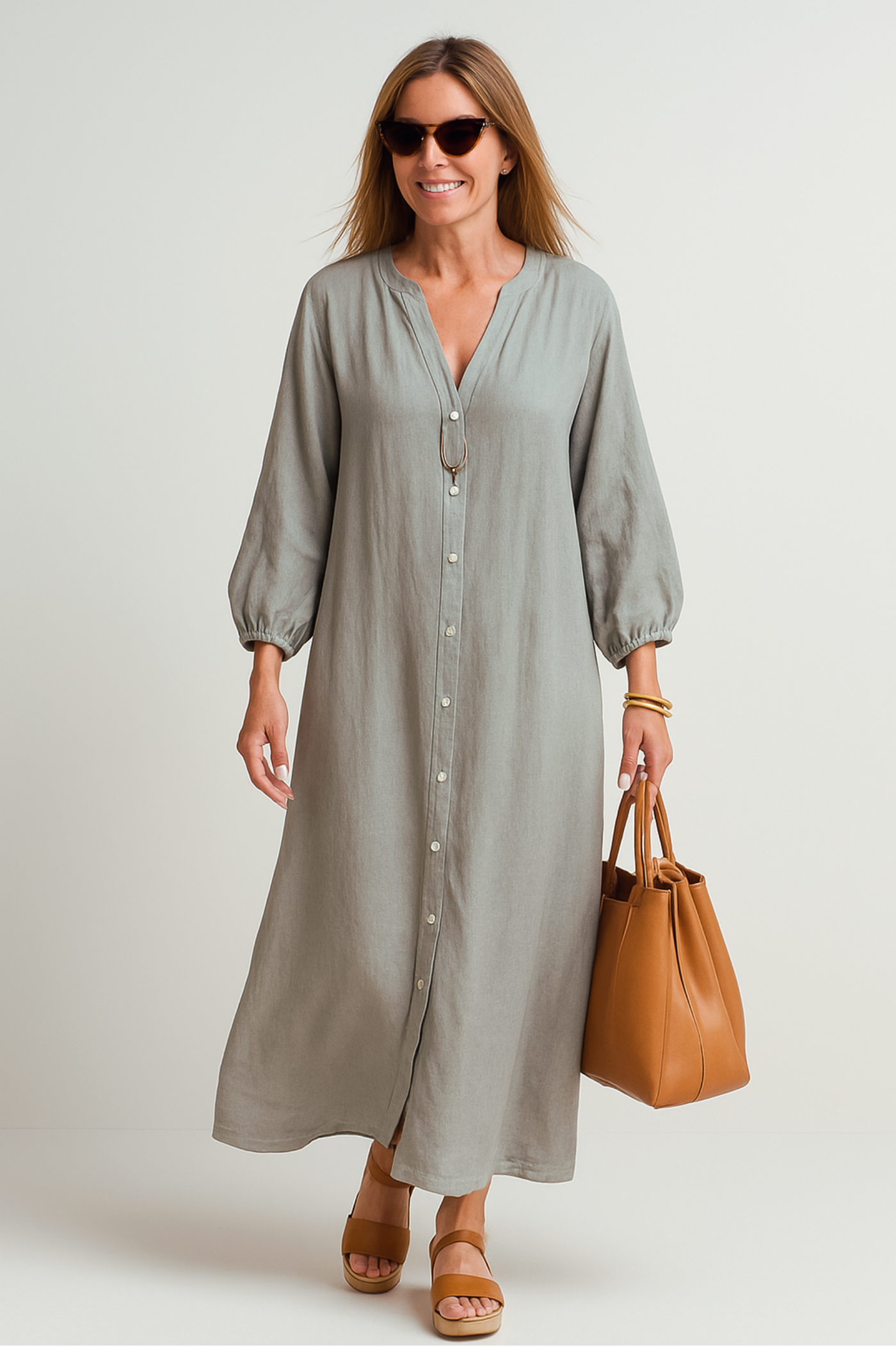 Chloe | Lovely light linen dress