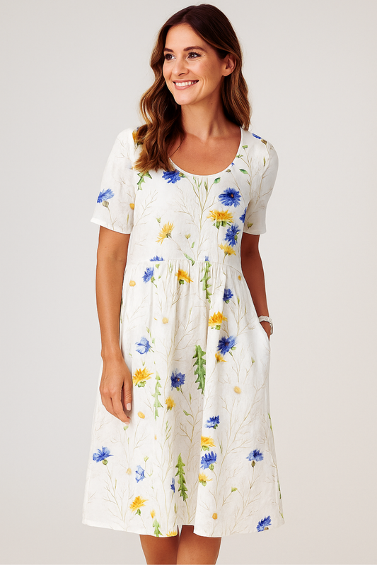 Chloe | Casual trendy floral dress