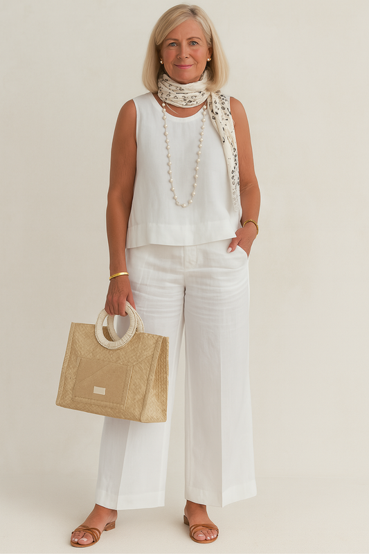 Chloe | Two-piece linen set