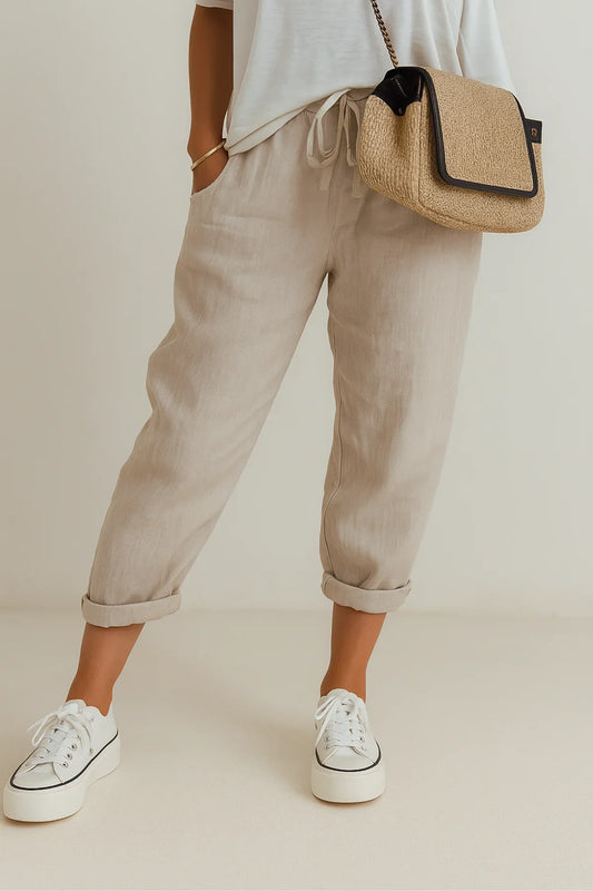 Chloe | Casual linen trousers