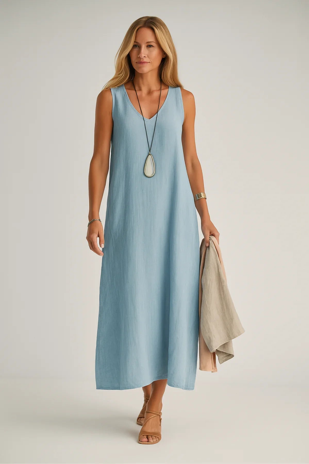 Chloe | Casual linen dress
