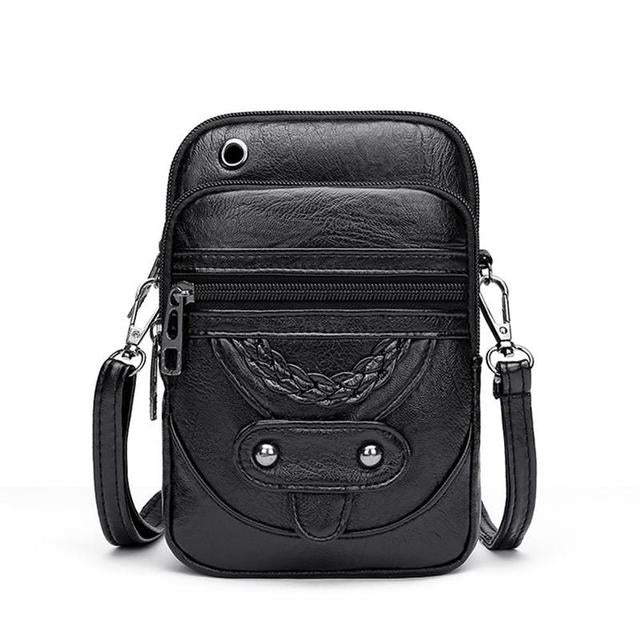 Chloe | Vintage-style leather crossbody bag