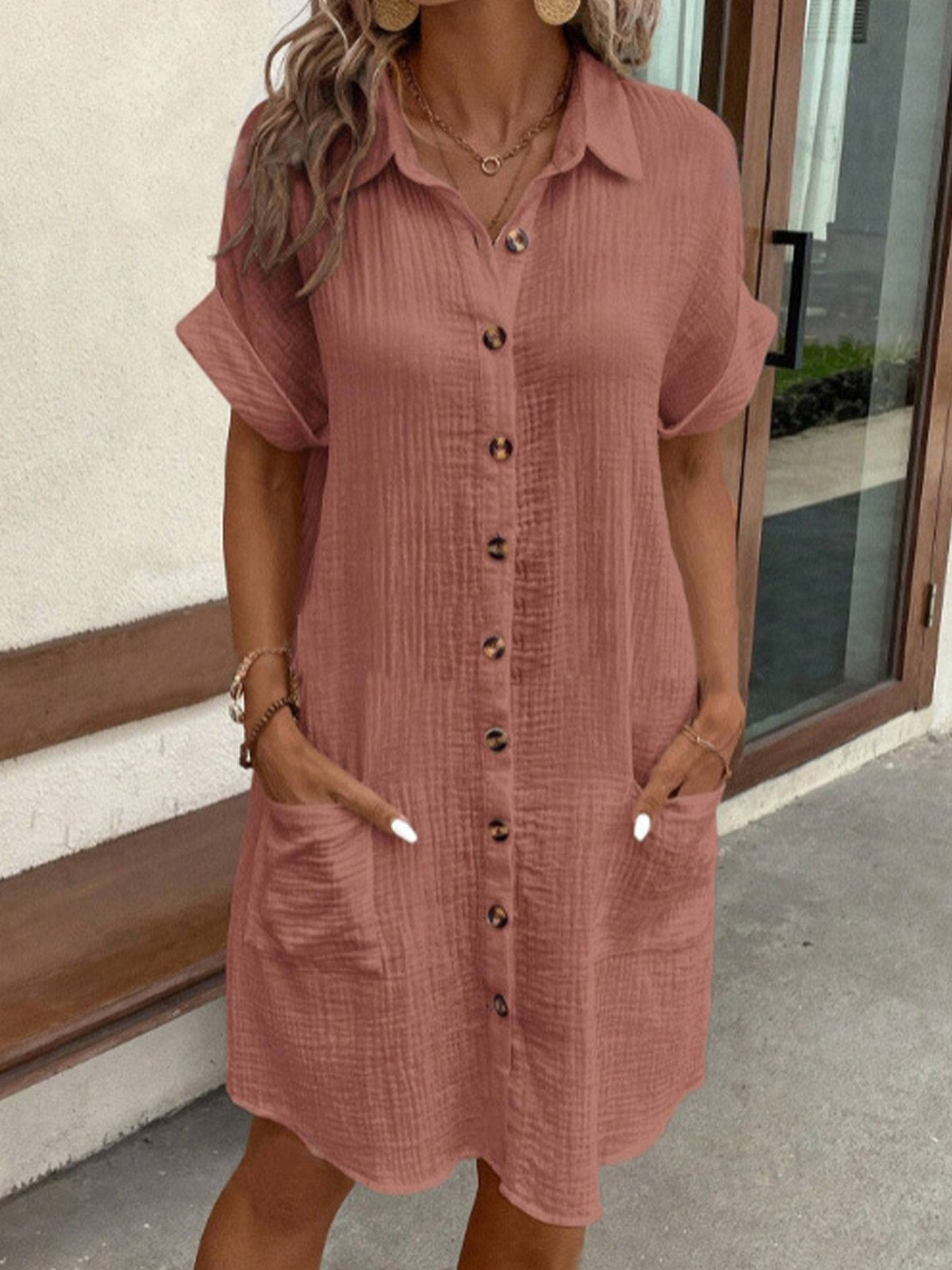 Chloe | Oversized polo dress