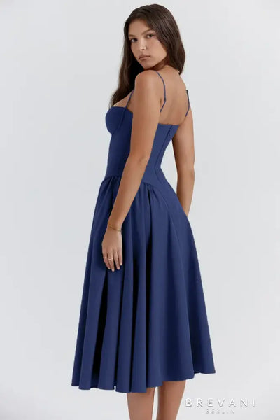 Chloe | Midi corset dress