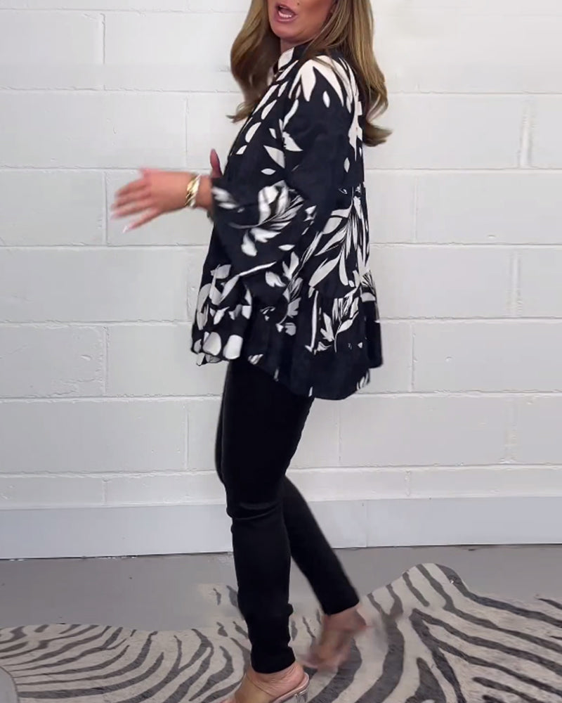 Chloe | Longsleeve floral blouse