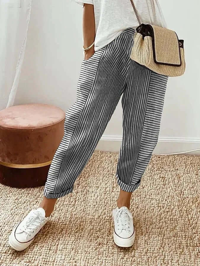 Chloe | Striped trousers
