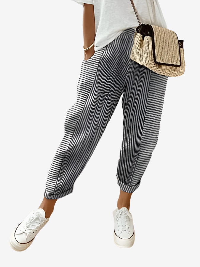 Chloe | Striped trousers
