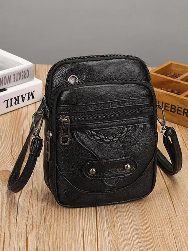Chloe | Vintage-style leather crossbody bag